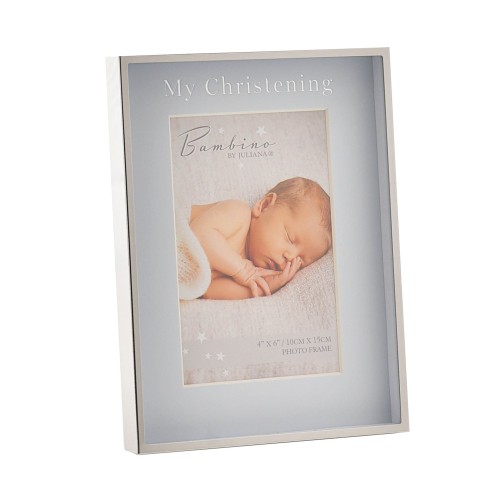 Christening Day Blue Frame 4"x6" Christening Day Blue Frame 4"x6"
