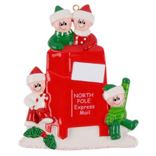 Letter to Santa 4 Personalised Christmas Decoration Letter to Santa 4 Personalised Christmas Decoration