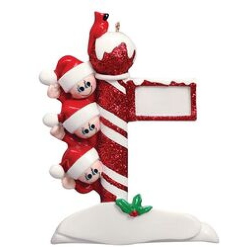 Stripe Pole 3 Personalised Decoration Stripe Pole 3 Personalised Decoration