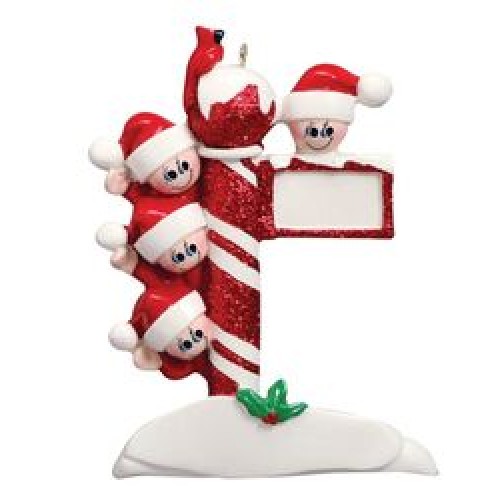 Stripe Pole 4 Personalised Decoration Stripe Pole 4 Personalised Decoration