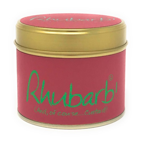 Lily-Flame Rhubarb Tin Candle Lily-Flame Rhubarb Tin Candle