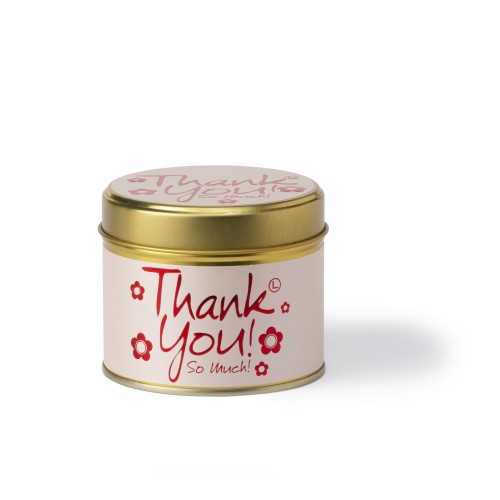 Lily-Flame Thank You Tin Candle Lily-Flame Thank You Tin Candle