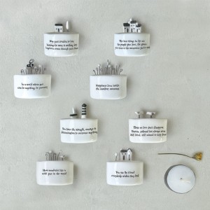 East of India Candle & Tea Light Holder - You are the friend everybody wishes they had