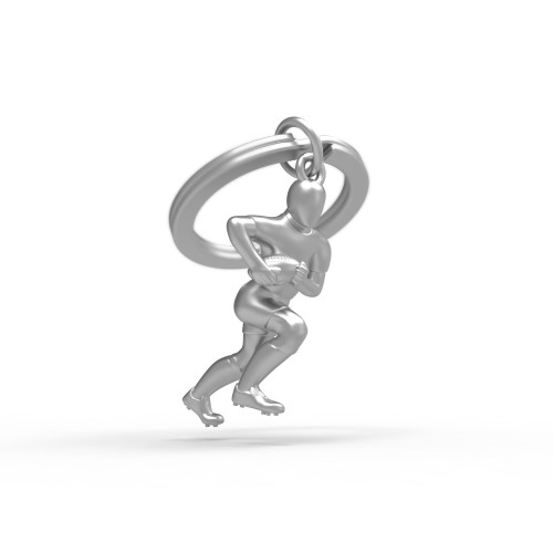 Meta Morphose Rugby Player Keyring Meta Morphose Rugby Player Keyring