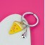 Meta Morphose Pizza and Cutter Keyring Meta Morphose Pizza and Cutter Keyring