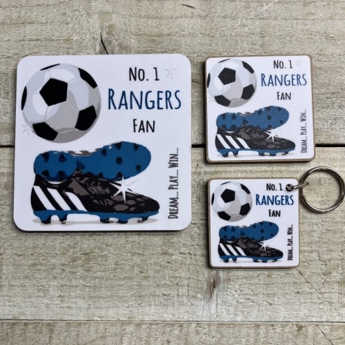 Rangers Football Keyring Rangers Football Keyring