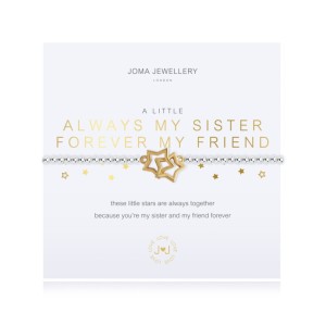 Joma A Little Always My Sister, Forever My Friend Bracelet
