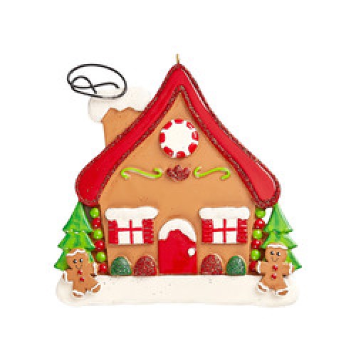Gingerbread House Personalised Christmas Decoration Gingerbread House Personalised Christmas Decoration