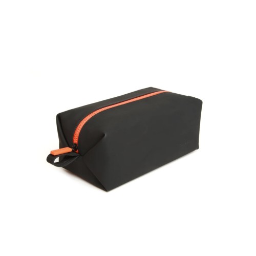 Paul Oliver Soft Touch Wash Bag Black Paul Oliver Soft Touch Wash Bag Black