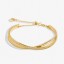 Joma Gold Crossover Bracelet Bar Bangle Joma Gold Crossover Bracelet Bar Bangle