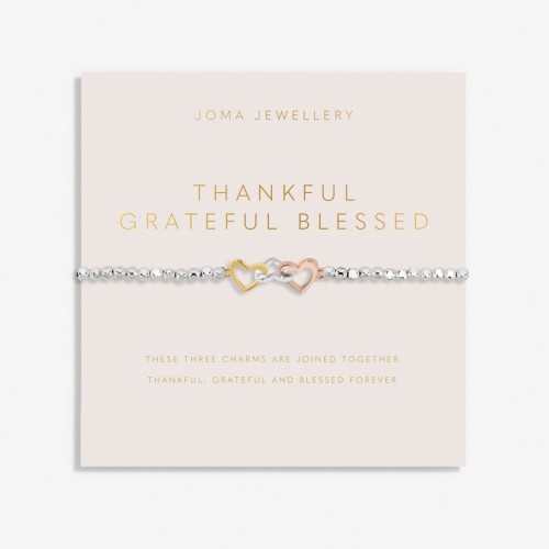 Joma "Forever Yours" Thankful Grateful Blessed Bracelet Joma "Forever Yours" Thankful Grateful Blessed Bracelet