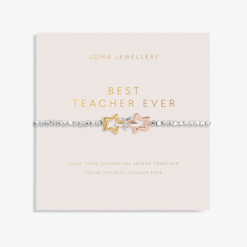 Joma "Forever Yours" Best Teacher Ever Bracelet Joma "Forever Yours" Best Teacher Ever Bracelet