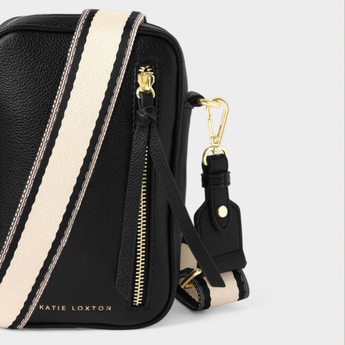 Katie Loxton Hallie Small Crossbody Bag Black Katie Loxton Hallie Small Crossbody Bag Black