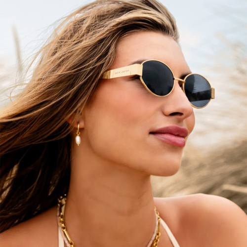 Katie Loxton Siena Sunglasses Matte Gold Katie Loxton Siena Sunglasses Matte Gold