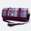 Harris Tweed Barrell Holdall Pink Check Harris Tweed Barrell Holdall Pink Check