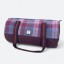 Harris Tweed Barrell Holdall Pink Check Harris Tweed Barrell Holdall Pink Check