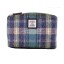 Harris Tweed Cosmetic Bag Green and Purple Check Harris Tweed Cosmetic Bag Green and Purple Check
