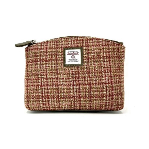 Harris Tweed Cosmetic Bag Maple Harris Tweed Cosmetic Bag Maple
