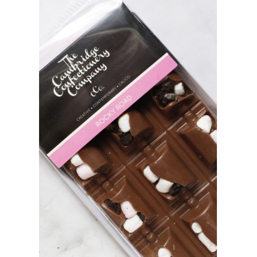 Cambridge Confectionary Chocolate Barrel Bar - Rocky Road Cambridge Confectionary Chocolate Barrel Bar - Rocky Road