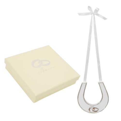 Amore SIlverplated Horseshoe in Gift Box Amore SIlverplated Horseshoe in Gift Box