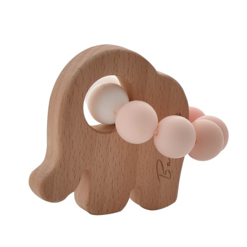 Bambino Elephant Teether Pink Bambino Elephant Teether Pink