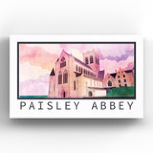 Paisley Abbey Rectangle Magnet Paisley Abbey Rectangle Magnet