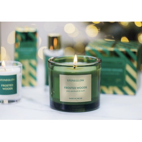 Stoneglow Frosted Woods Scented Candle Stoneglow Frosted Woods Scented Candle