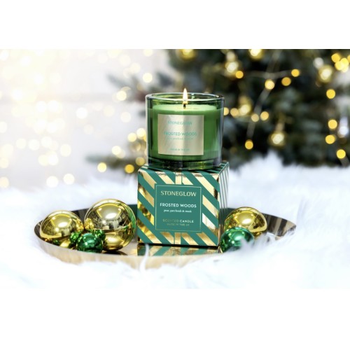 Stoneglow Frosted Woods Scented Candle Stoneglow Frosted Woods Scented Candle
