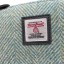 Harris Tweed Cosmetic Bag Blue Herringbone Harris Tweed Cosmetic Bag Blue Herringbone