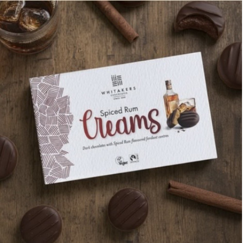 Whitakers Spiced Rum Chocolate Creams Whitakers Spiced Rum Chocolate Creams