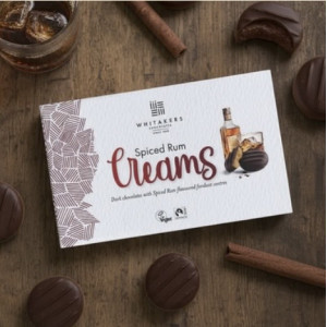 Whitakers Spiced Rum Chocolate Creams