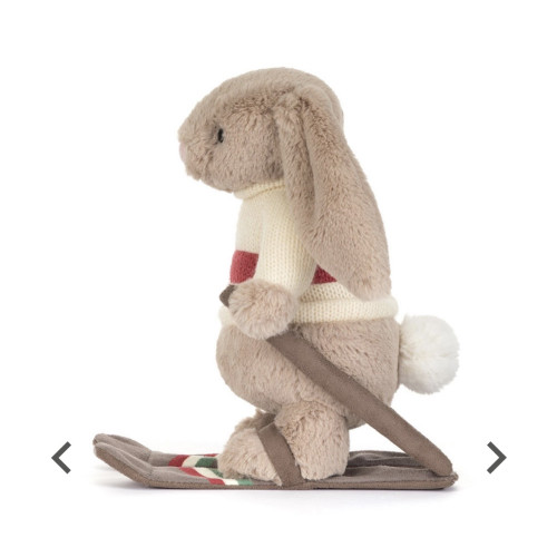 Jellycat Bashful Bunny Gold Medal Ski Outfit Jellycat Bashful Bunny Gold Medal Ski Outfit