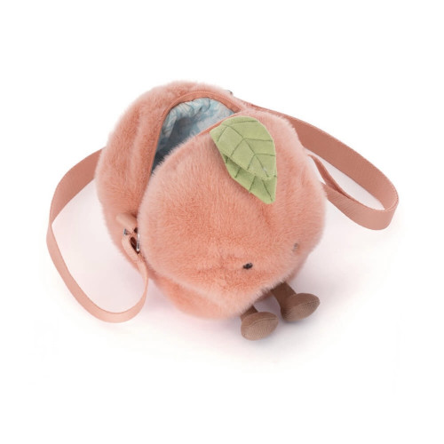 Jellycat Amuseables Peach Shoulder Bag Jellycat Amuseables Peach Shoulder Bag