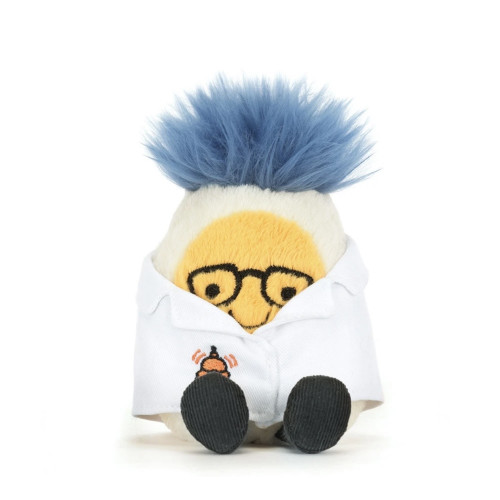 Jellycat Amuseables Boiled Egg Scientist Outfit Jellycat Amuseables Boiled Egg Scientist Outfit