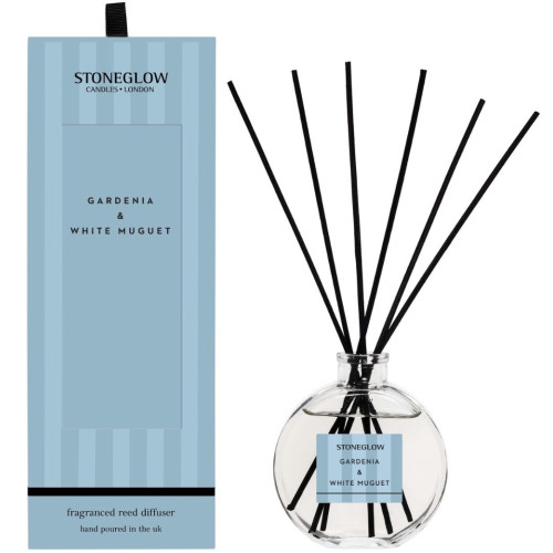 Stoneglow Modern Classics Gardenia & White Muguet Reed Diffuser Stoneglow Modern Classics Gardenia & White Muguet Reed Diffuser