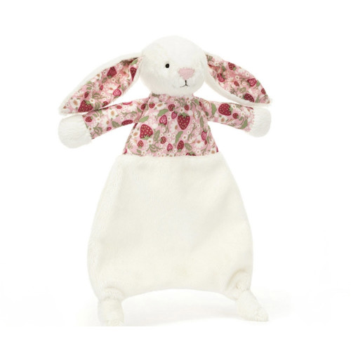 Jellycat Blossom Cream Bunny Berry Comforter Jellycat Blossom Cream Bunny Berry Comforter