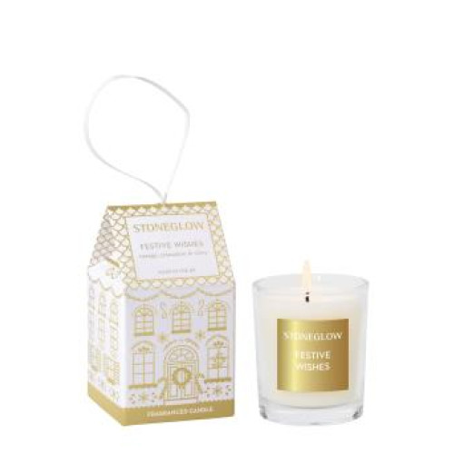 Stoneglow Festive Wishes Votive Stoneglow Festive Wishes Votive