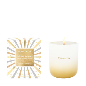 Stoneglow Festive Wishes Scented Candle